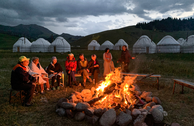 Evening Campfire
