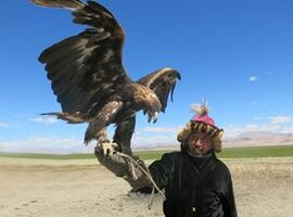 Eagle hunter, Kyrgyzstan