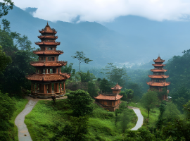 Yen Tu Mountain Pagodas