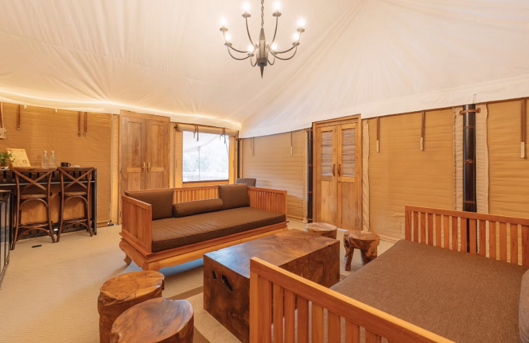 Family Riverfront Tent