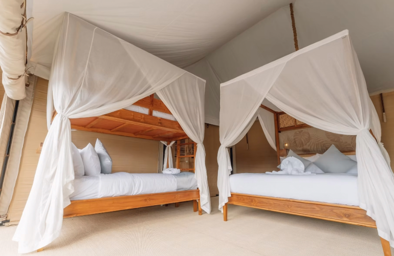 Family Riverfront Tent