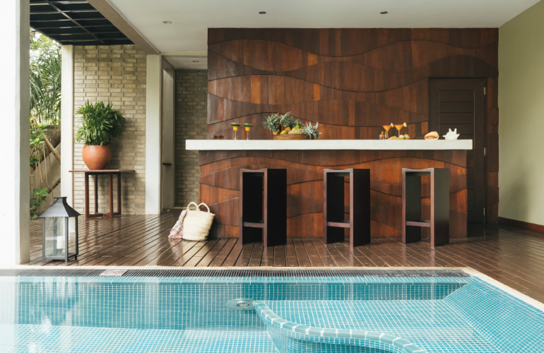 Beach Villa Private Pool & Bar, The Bay an Uga Experience